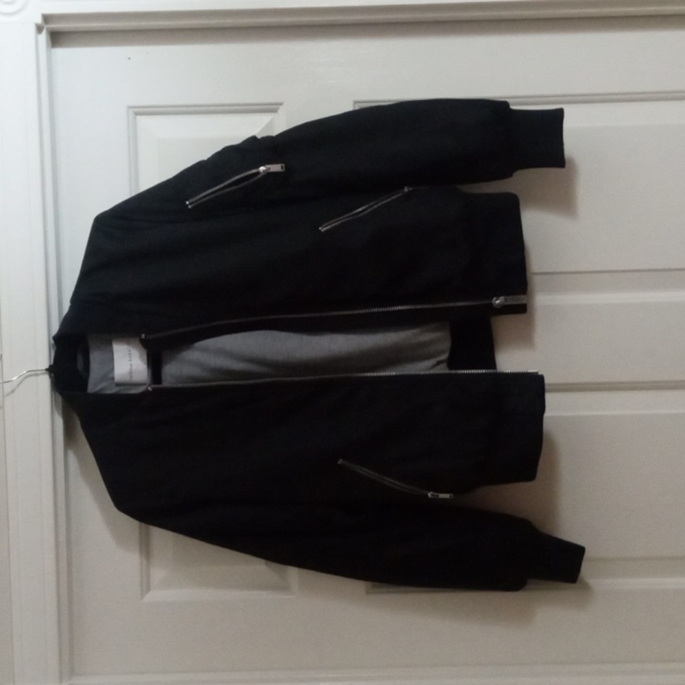 Babaton Black Gilroy Bomber Jacket